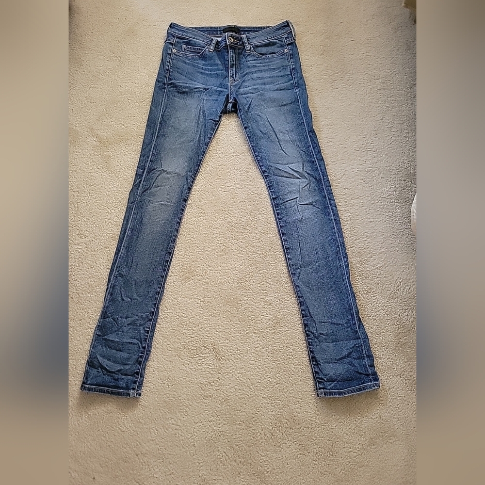 Uniqlo Skinny Jeans in Classic Blue 26 X 33 Unisex
